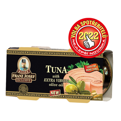 Tuňák s extra panenským olivovým olejem 2x 60g